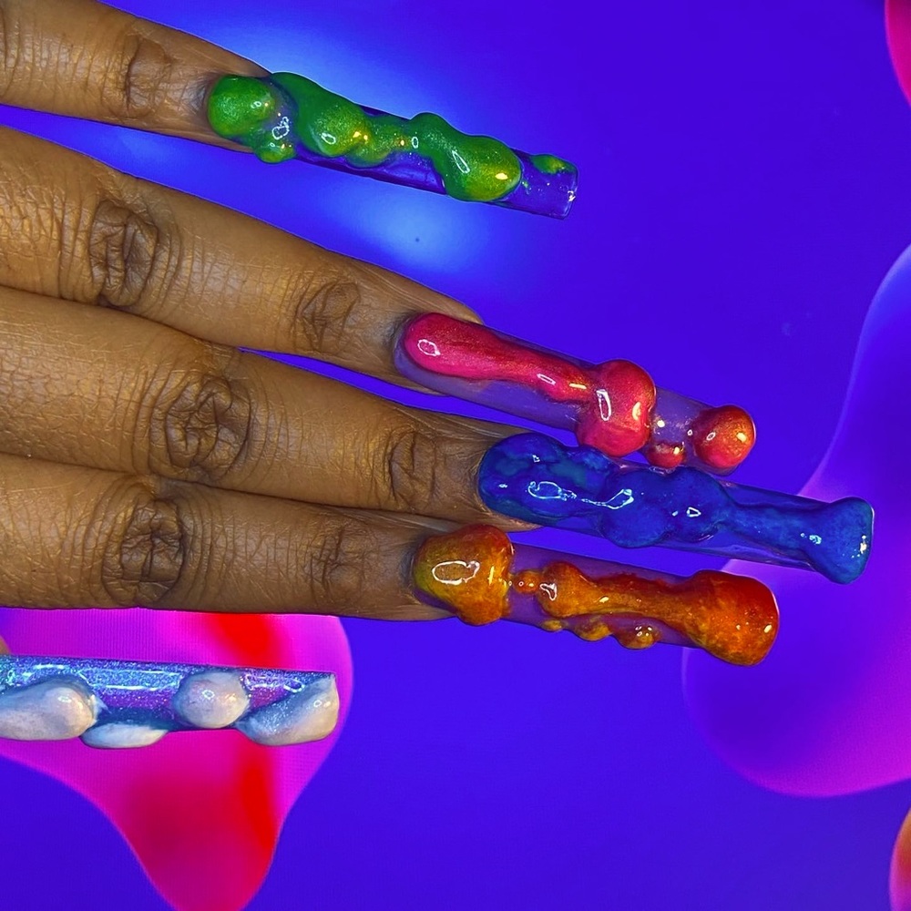 Lava Lamp Me (long square) acrylic